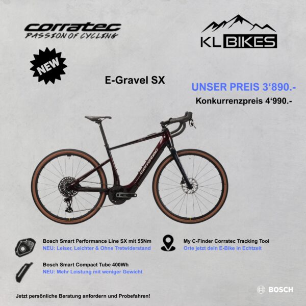 CORRATEC | E-GRAVEL SX